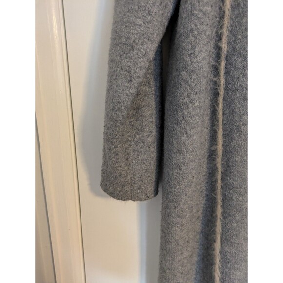 ANTHROPOLOGIE Moth GRAY Sarah Long Line Cardigan Sweater Women’s S - Picture 4 of 8